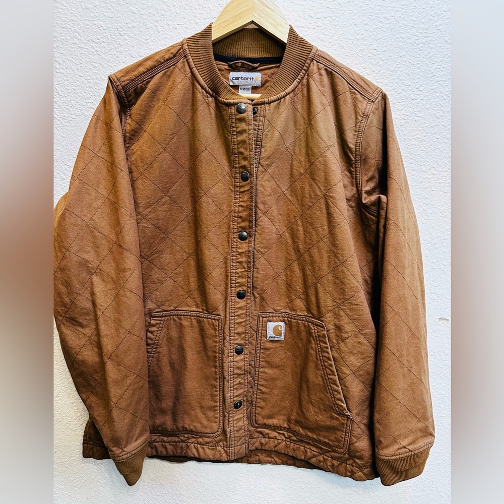 Boys Carhartt Jacket-Lined-Medium 8/10